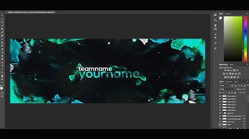 Free GFX: Free Twitter Header Template PSD Link in Description