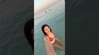 Sunrise swim at Kite beach in Dubai 🌊🤍