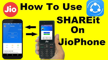 How To Use SHAREit In JioPhone Without Data | Jio Phone share video,photos use shereit in jio phone
