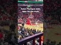 Amen Thompsn wide open for the dunk #nba #basketball #houstonrockets #houston #amenthompson #dunk