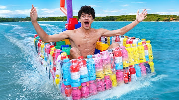 I Built a Boat Out Of TRASH!