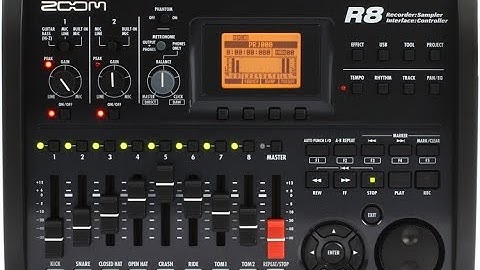 Zoom R8 - Create a Jam Track With the Zoom R8 multitrack recorder