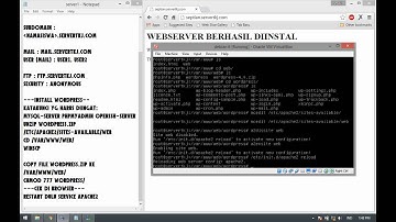 Tutorial Server Debian 6 Squeeze -- Web Server (CMS Wordpress)