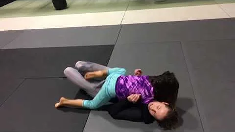 Single Leg Takedown Girl