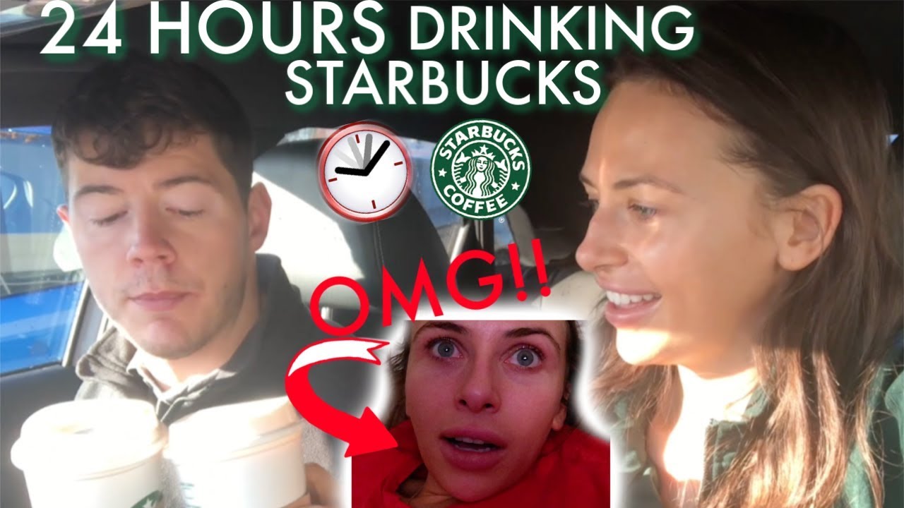 I ONLY drank STARBUCKS for 24 HOURS!! *DISASTER!*