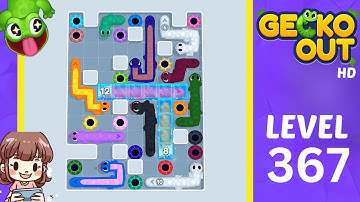 Gecko Out Level 367 Solution Walkthrough