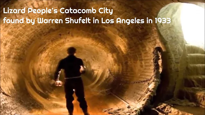 Lizard Peoples Catacomb City found by Warren Shufelt in Los Angeles in 1933