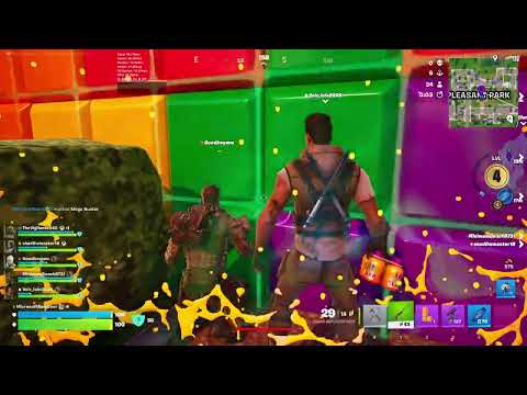 Fortnite Blitz Royale as Walter Irons with Boss and Vigilante94 Part 2