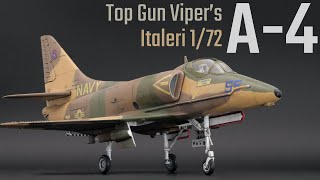 Top Gun Viper’s Douglas A4 Skyhawk 1/72 Italeri 1422 Full Build Video | RWO Models