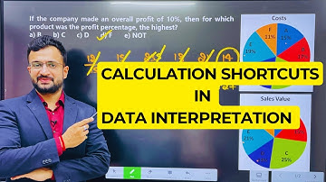 Calculation Shortcuts in DI | Data Interpretation | Maths By Sumit Sir