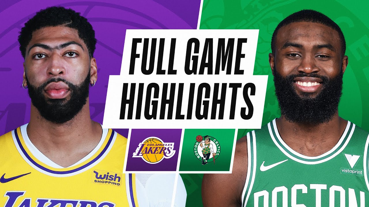 Lakers At Celtics Full Game Highlights January 30 2021 Youtube