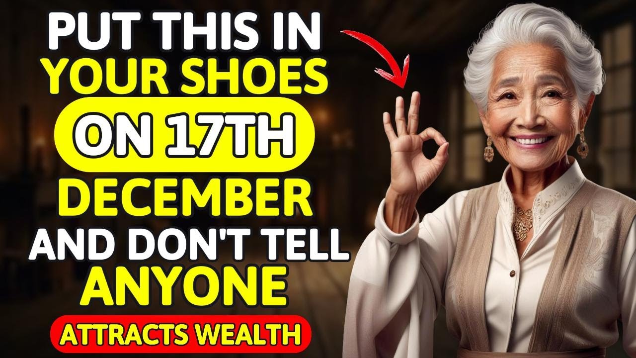 Outline Video If You put This In Your Shoes On 17TH December, Your Financial Problems Will End |Buddhist Teachings