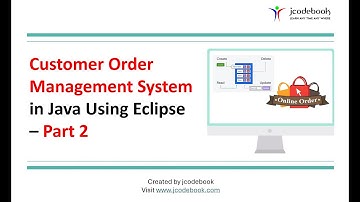 Customer Order Management System in Java Using Eclipse – Part 2