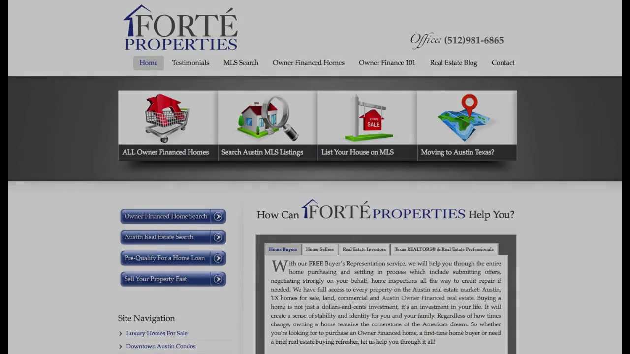 Search Austin Real Estate & Owner Financed Homes in Austin YouTube