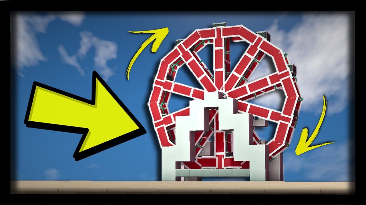 COMMENT AVOIR UNE ROUE DE FÊTE FORAINE INCROYABLE QUI TOURNE DANS