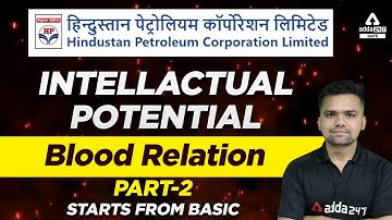 HPCL Exam Preparation | HPCL Reasoning | Blood Relation #2 | By Abhishek Kaushik