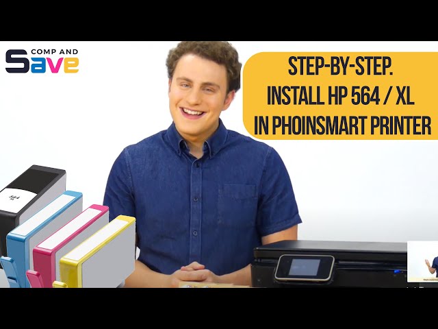 HP 6520 Printer Cartridges Installation - YouTube