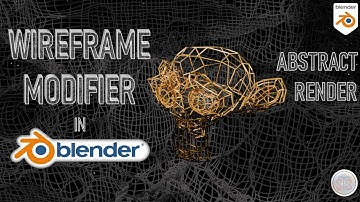 How to use the Wireframe Modifier in Blender | Simple Technical Solutions