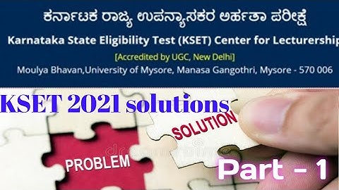 KSET 25 July 2021 exam solutions