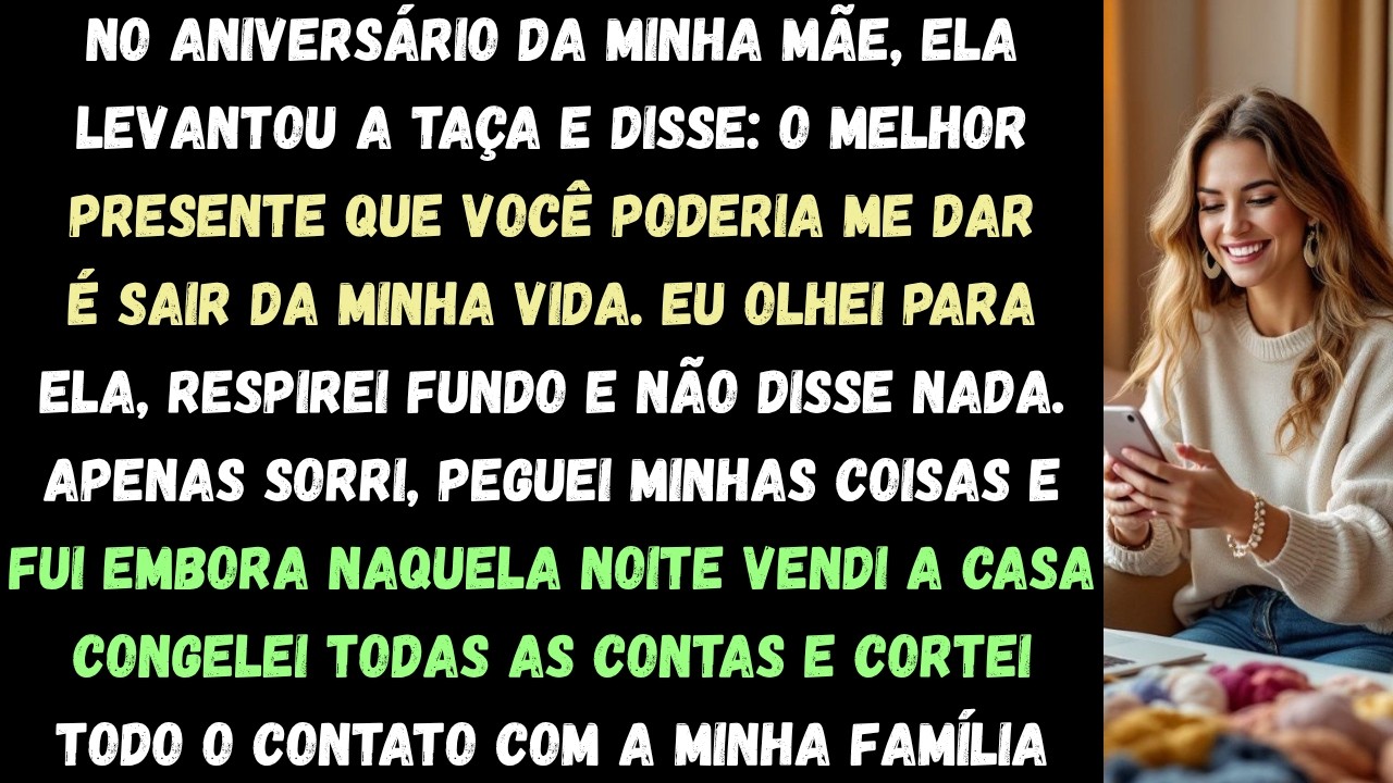 Peguei no garfo com tanta força que os meus dedos ficaram brancos, ali naquele restaurante sofisticado de Boston onde eu tinha levado a minha mãe para comemorar os cinquenta anos dela. Eu tinha...