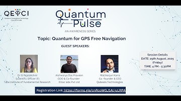 QETCI Pulse Session on GPS Free Navigation