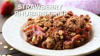 Strawberry Rhubarb Crisp