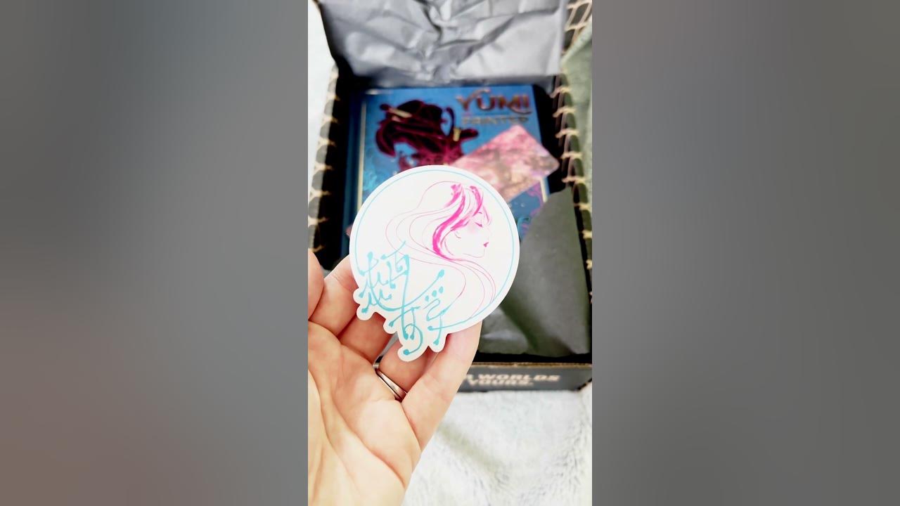 Yumi Unboxing, Yumi and the Nightmare Painter by Brandon Sanderson