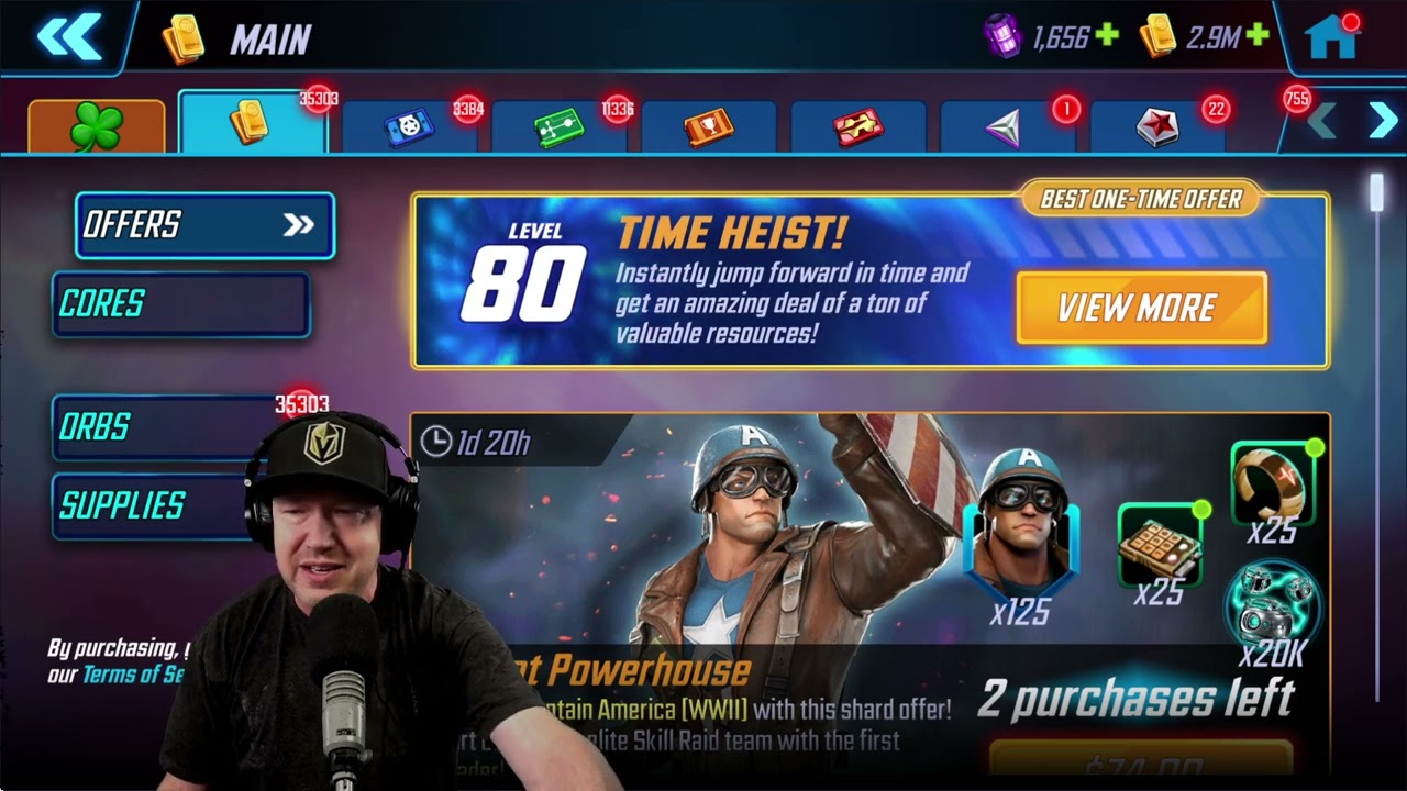 TIME HEIST OFFERS - GOOD OR BAD? - MARVEL Strike Force - MSF 