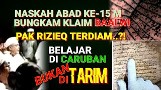 Naskah Abad XV Bungkam Klaim Ba'Alwi | Berguru di Caruban, Bukan di Tarim