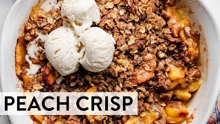 Peach Crisp | Sally&#39;s Baking Recipes