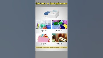 Colorimeter vs. Spectrophotometer: Are They the Same Thing? #colors #measurement #vs #difference