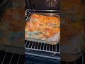 Hot spinach pie in the oven #streetfood #food #cooking