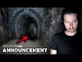 GhostTube VOX Announcement + SCARIEST NIGHT in Haunted Swan View Tunnel