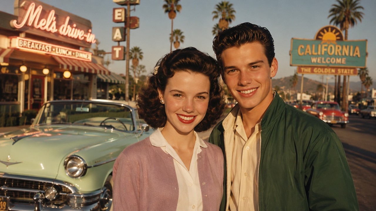 California 1959 - A Walk Down Memory Lane | 1950s Americana Doo