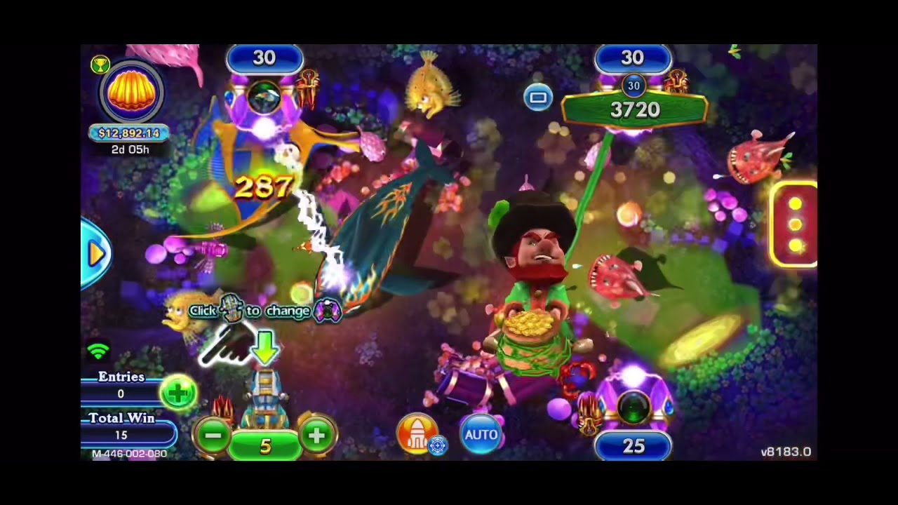 Fish table game big win