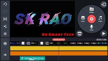 How to make kinemaster text editing color effects Text edit color changing animation.[Sr Smart Tech]