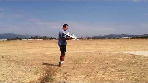 RC Plane Maiden Voyage Crash