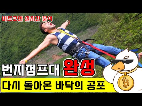 비트코인 실시간 방송) 바닥 도착 락바텀맞아?