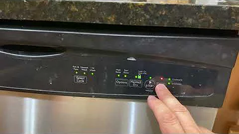 Kenmore Dishwasher - How to hard reset the dishwasher.