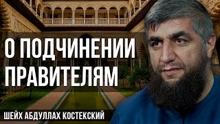 О подчинении правителям