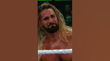 Emotional finish for Seth “Freakin” Rollins at #WrestleMania 😭
