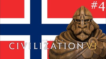 Civ 6 Vikings, Traders, and Raiders! Scenario Let