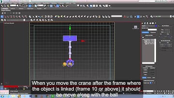 Quick tutorial: How to link object with "Link Constraint" (3DS Max)