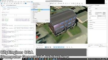 CityEngine: CGA Part1 - Resources