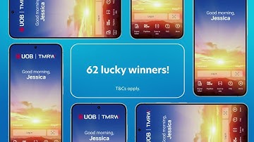How to win a Samsung Galaxy S24 with UOB TMRW