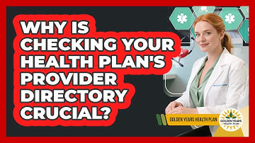 Why Is Checking Your Health Plan