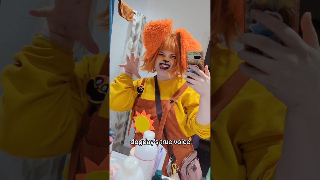 I think it suits him more than his old man voice 😋 #poppyplaytime #ppt #cosplay #dogday #fypシ #fyp