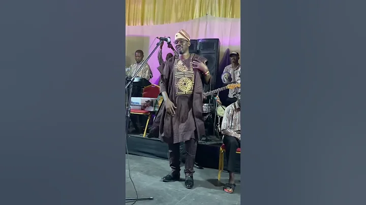 PASUMA ON STAGE AT ALHAJI SABURI 50TH BIRTHDAY PARTY