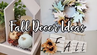 Fall Diy Decor Ideas Dollarama, Dollar Tree, Table Centerpiece, Wreath,Wall Decor, Autumn 2021