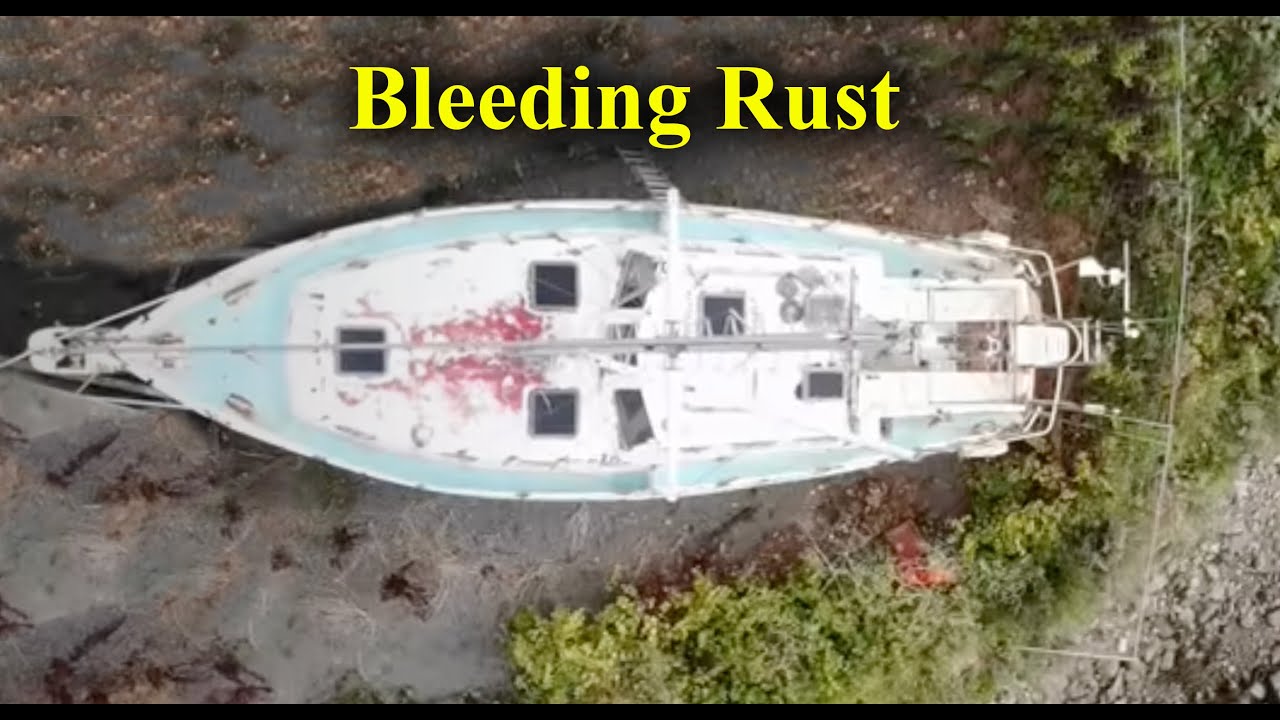 BLEEDING RUST!!! Do we have a hope of restoring this boat?